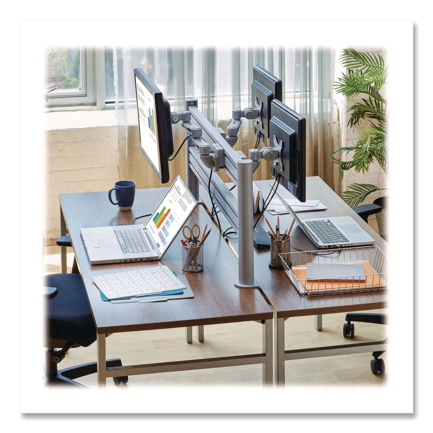 Tripp Lite by Eaton Slat Rail with Posts for Slat Wall System for 32" TVs, 8.1w x 5.7d x 5.51h, Silver, Supports 33 lb Tripp Lite by Eaton Flipcost