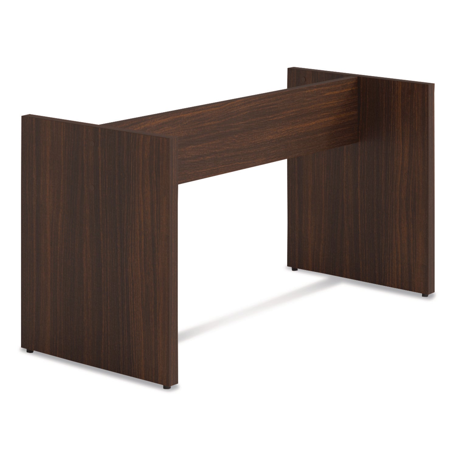 Alera® Alera Seville 96" Wide Conference Table Base, 50w x 22d x 28h, Mahogany