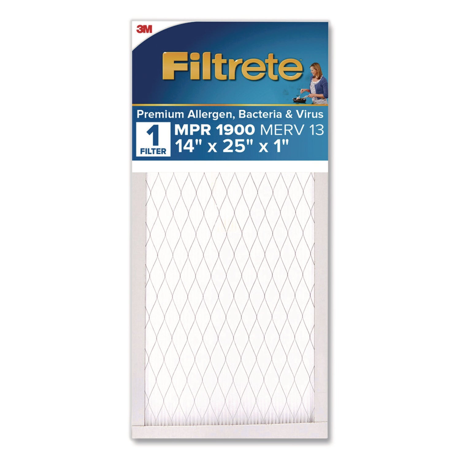 Filtrete™ High Performance Air Filter, 14 x 25, 4/Carton