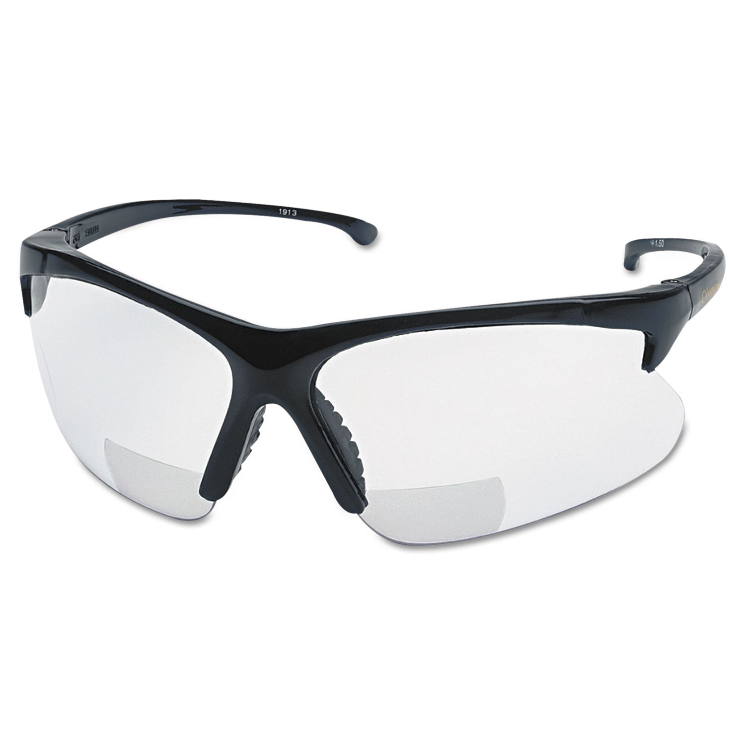 Smith & Wesson® V60 30 06 Reader Safety Eyewear, Black Frame, Clear Lens