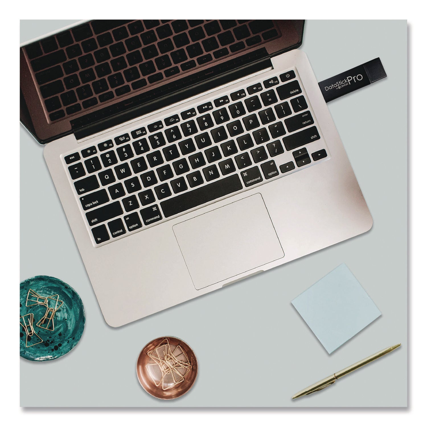 Centon DataStick Pro USB 3.2 Type A Flash Drive, 256 GB, Black