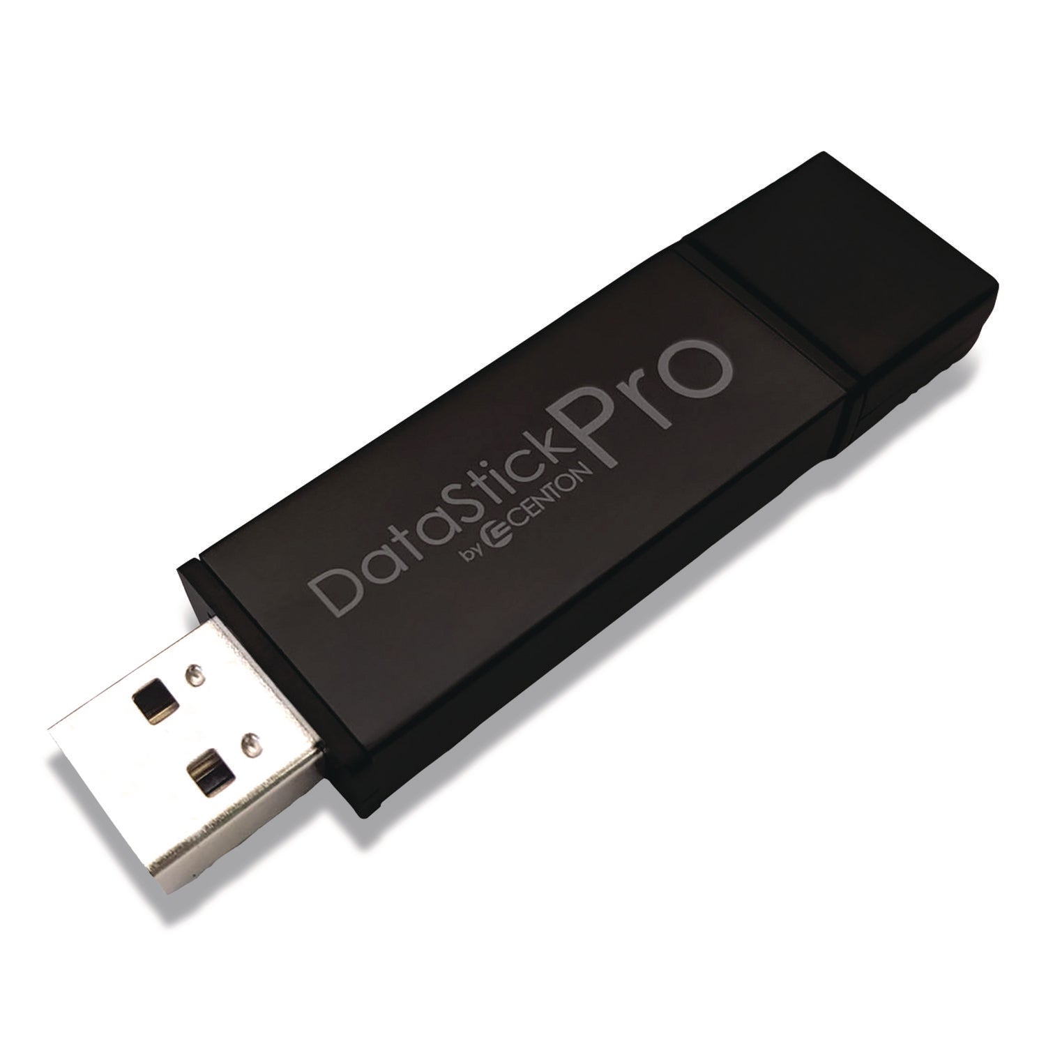 Centon DataStick Pro USB 3.2 Type A Flash Drive, 256 GB, Black