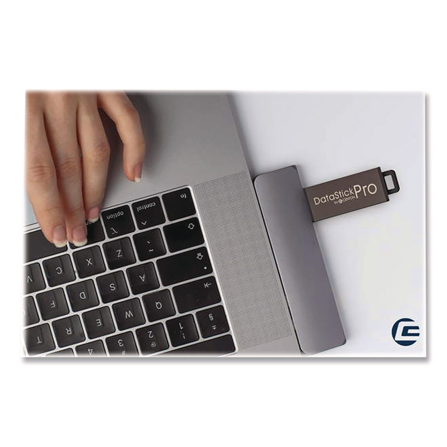 Centon DataStick Pro USB 3.0 Type A Flash Drive, 256 GB, Black, 5/Pack