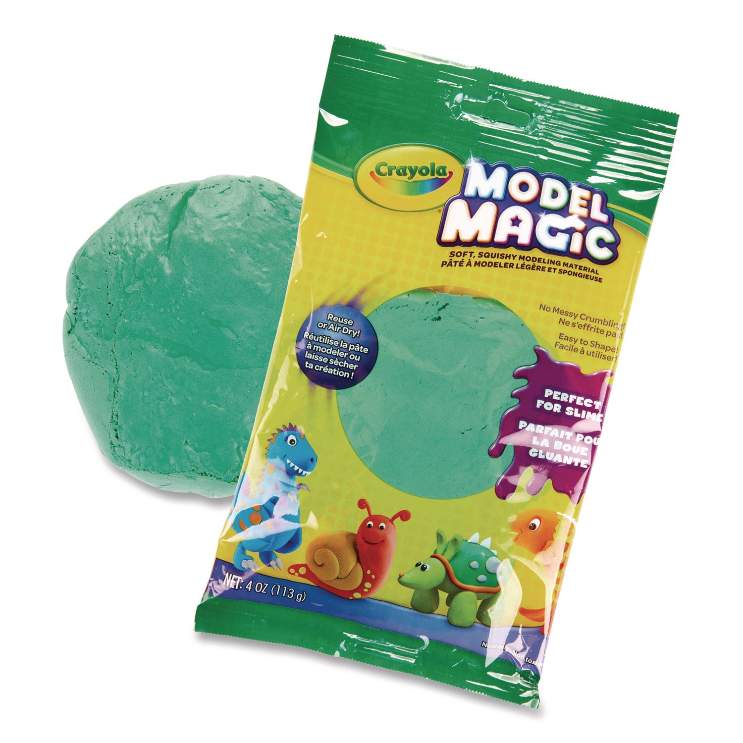Crayola® Model Magic Modeling Compound, Green, 4 oz Pack