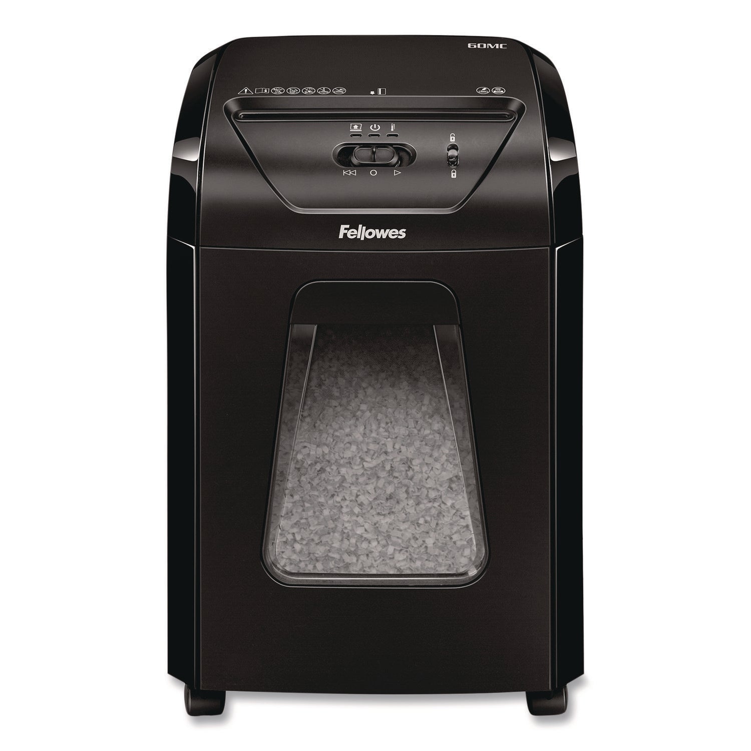 Fellowes® Powershred 60MC Micro-Cut Shredder, 10 Sheet Capacity