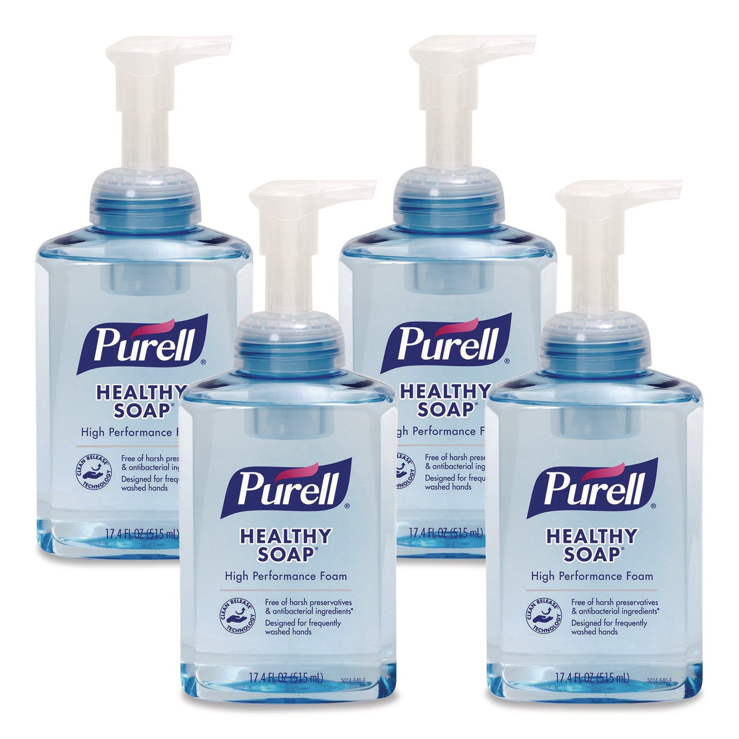 PURELL® CLEAN RELEASE Technology (CRT) HEALTHY SOAP High Performance Foam, Light Fresh Fragrance, 515 mL