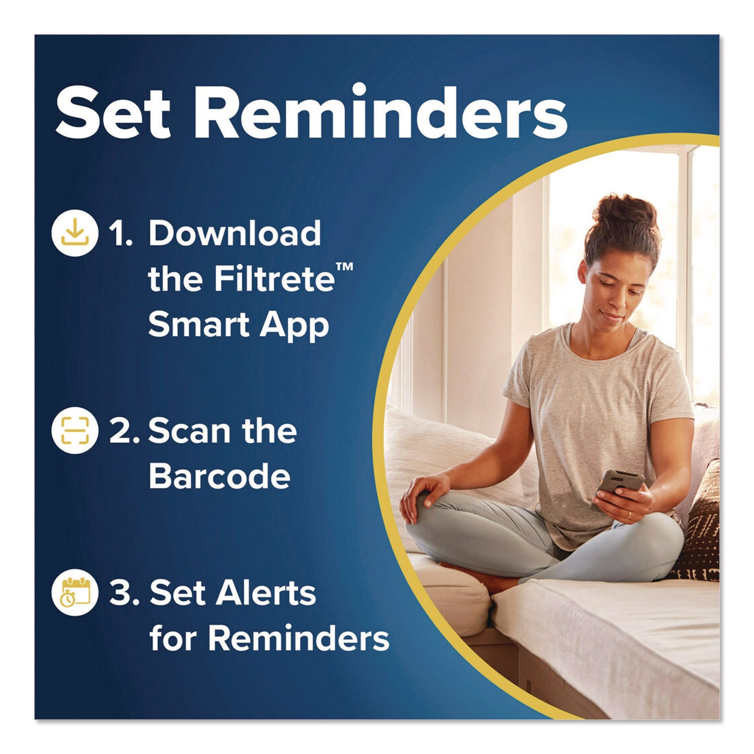 Filtrete™ Allergen Defense Air Filter, 16 x 25, 4/Carton