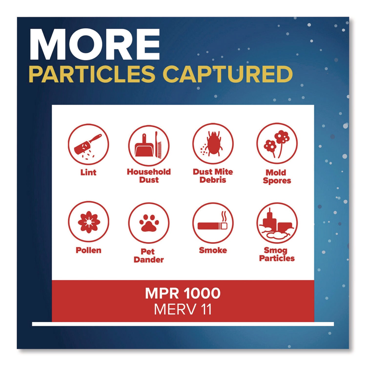 Filtrete™ Allergen Defense Air Filter, 12 x 25, 4/Carton