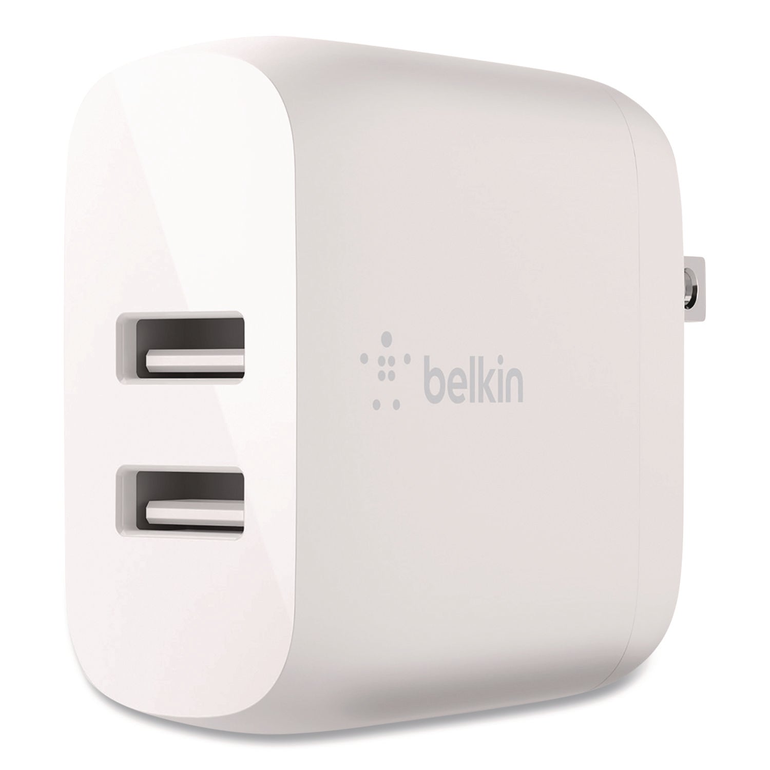 Belkin® BOOST CHARGE Dual USB-A Wall Charger, White