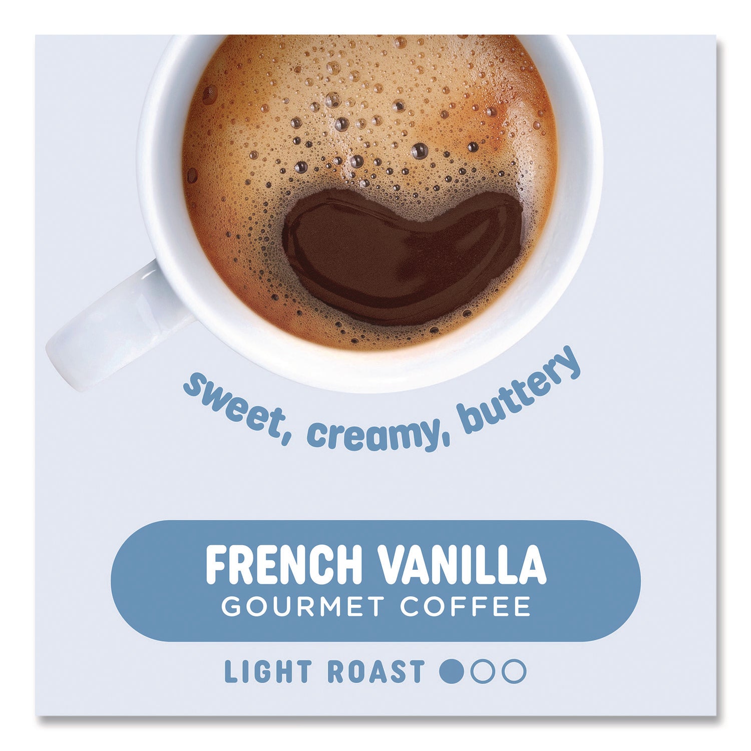Pick Me Up Provisions™ French Vanilla Coffee K-Cups, 96/Carton