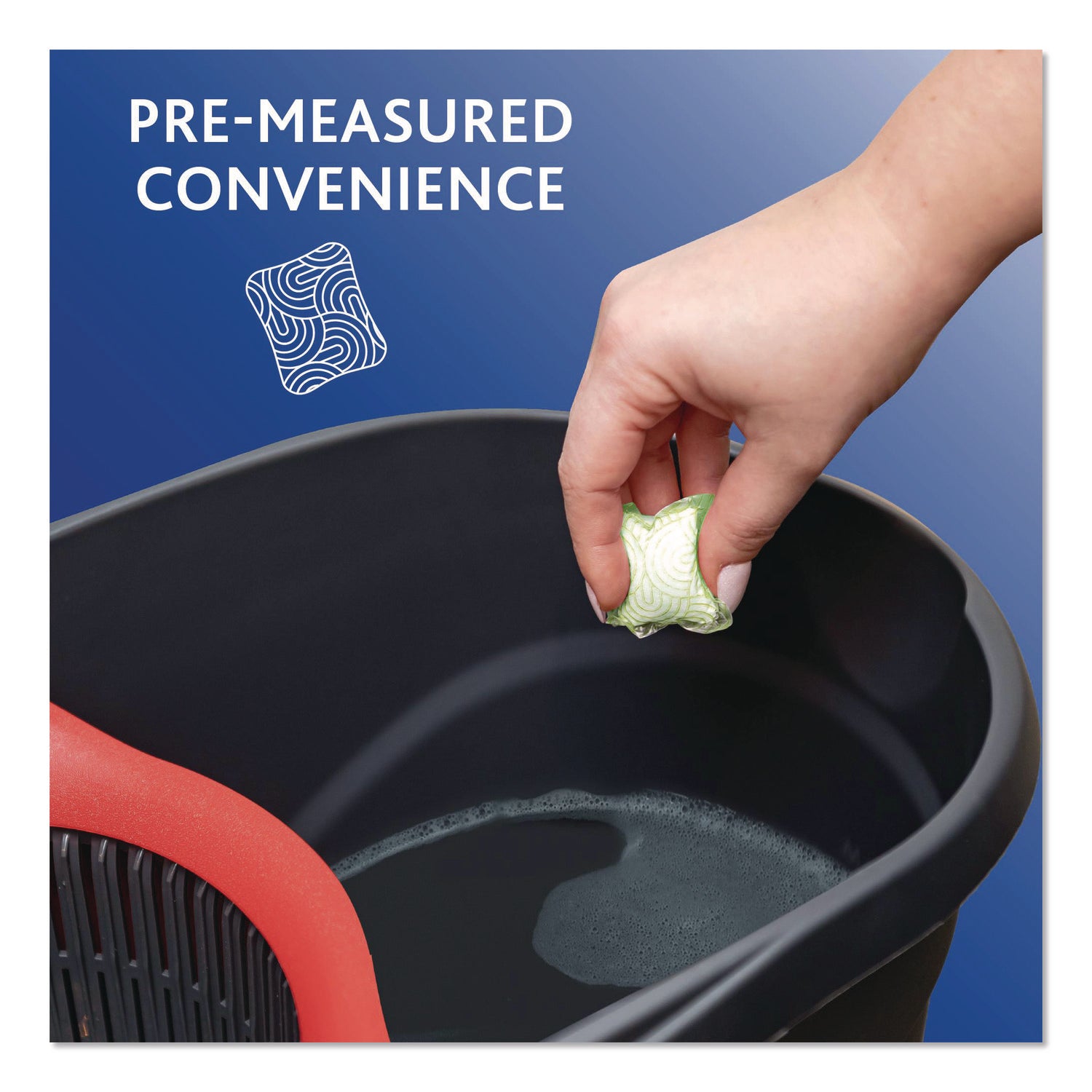 O-Cedar® Cleaning PACS, Crisp Citrus Scent, 10/Pack