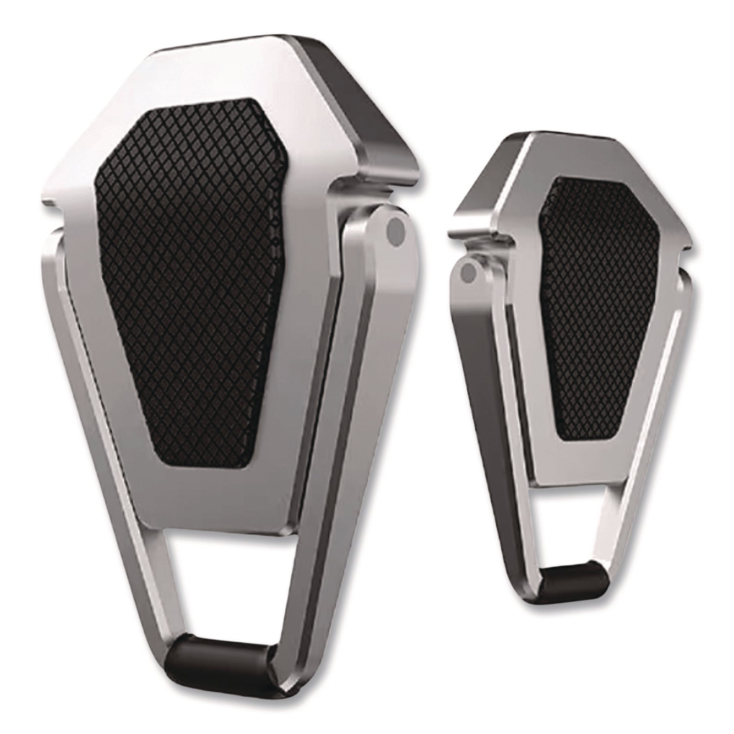 OTM Essentials™ Laptop Kickstand, 2.77" x 0.6" x 3.97, Silver/Black