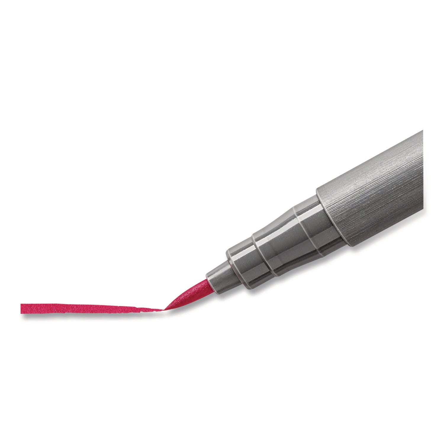 Staedtler® Pigment Brush Pen Set, Medium-Firm, Assorted Basic Colors, 12/Pack