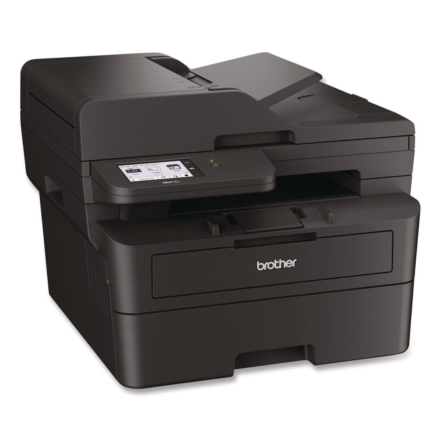 Brother Wireless MFC-L2900DW Compact Monochrome AIO Laser Printer, Copy/Fax/Print/Scan