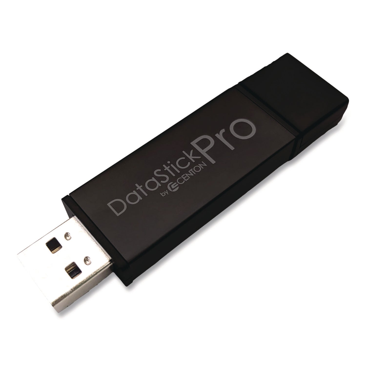Centon DataStick Pro USB 3.2 Type A Flash Drive, 32 GB, Black