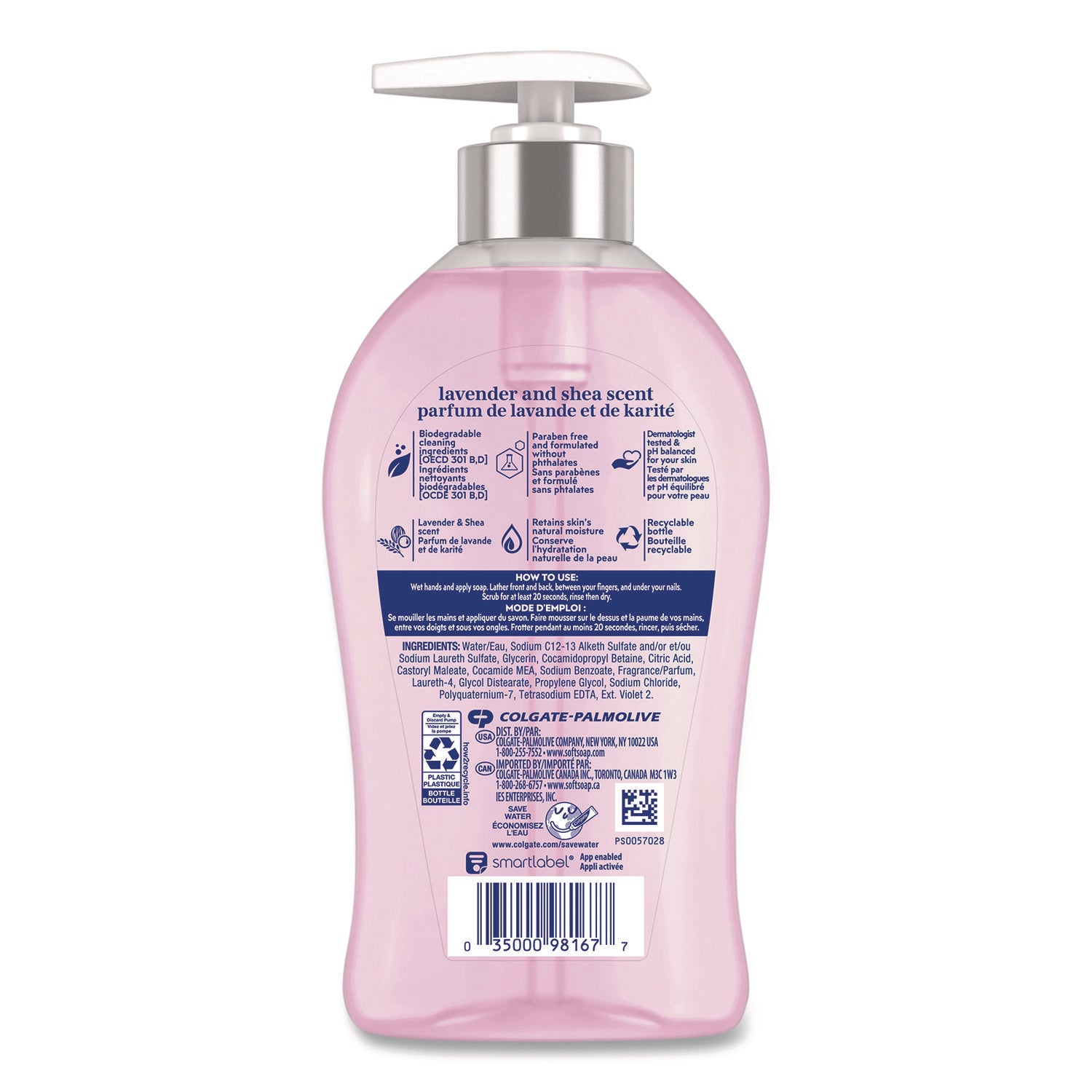 Softsoap® Antibacterial Hand Soap, Lavender and Shea Butter, 11.25 oz