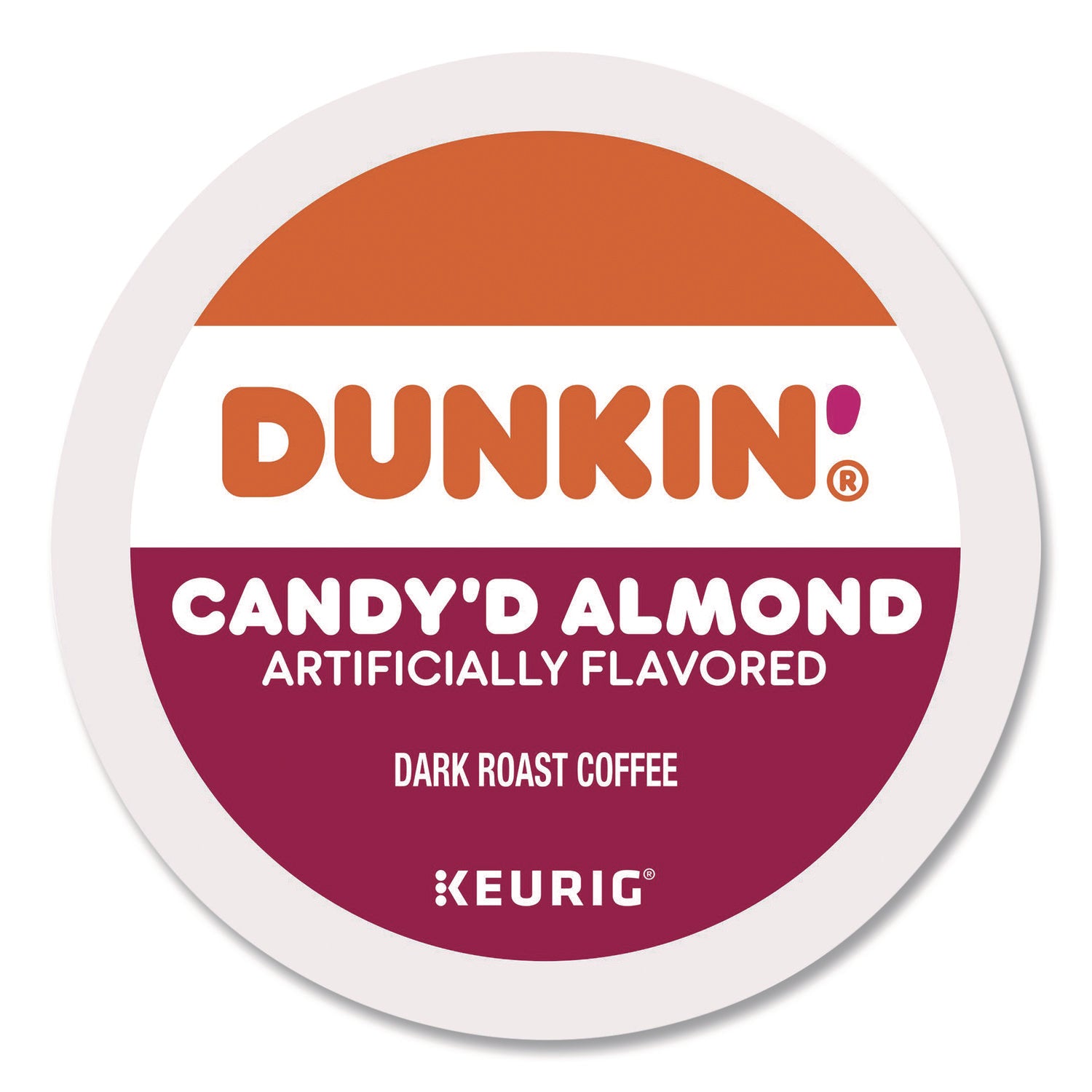 Dunkin'® Candy'd Almond Coffee K-Cups, 0.35 oz, 22/Box