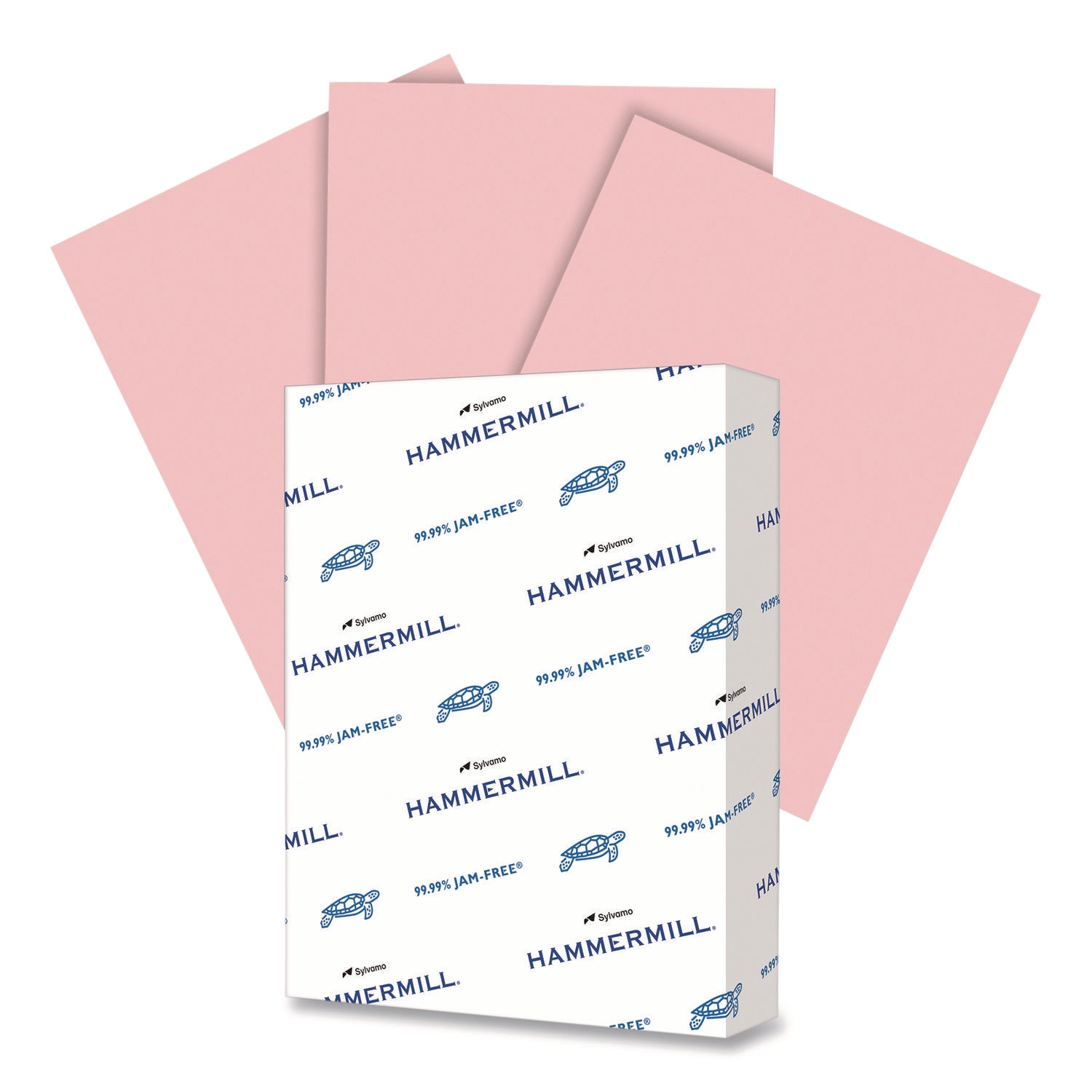Hammermill® Colors Print Paper, 24 lb Bond Weight, 8.5 x 11, Pink, 500/Ream