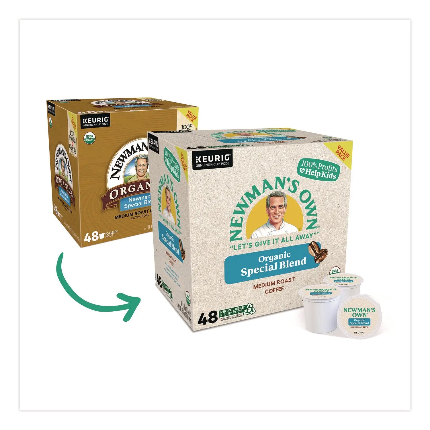 Newman's Own® Organics Special Blend Coffee K-Cups, 48/Box Newman's Own® Organics Flipcost