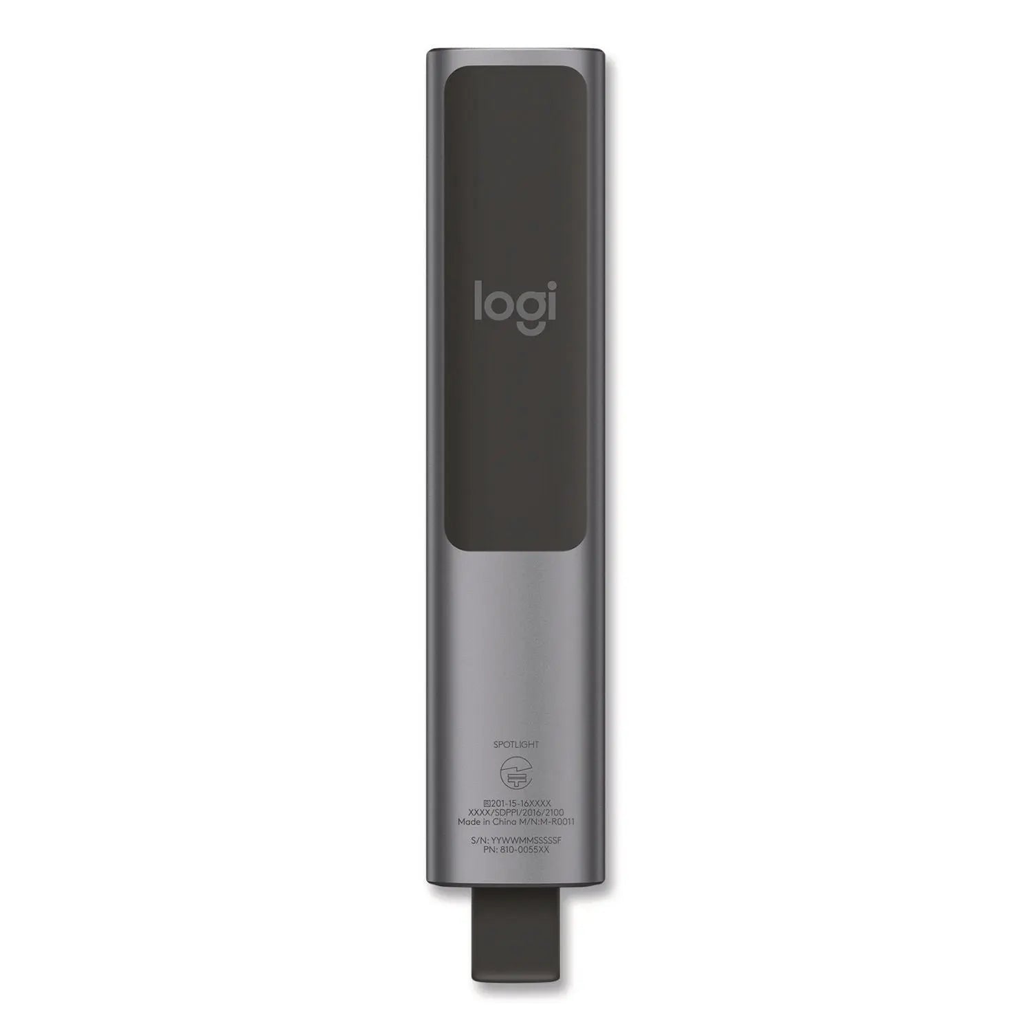 Logitech® Spotlight Presentation Remote, Projects 100 ft, Slate Logitech® Flipcost