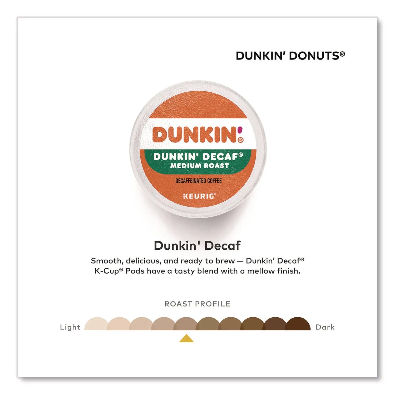 Dunkin'® K-CUP PODS, DUNKIN' DECAF, 44/BOX Dunkin'® Flipcost