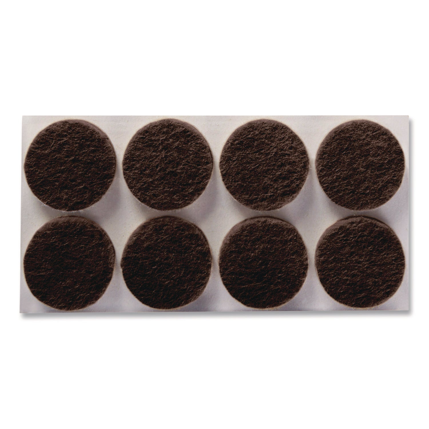 Scotch™ Felt Pad Protectors, 1" Diameter, Brown, 32/Pack