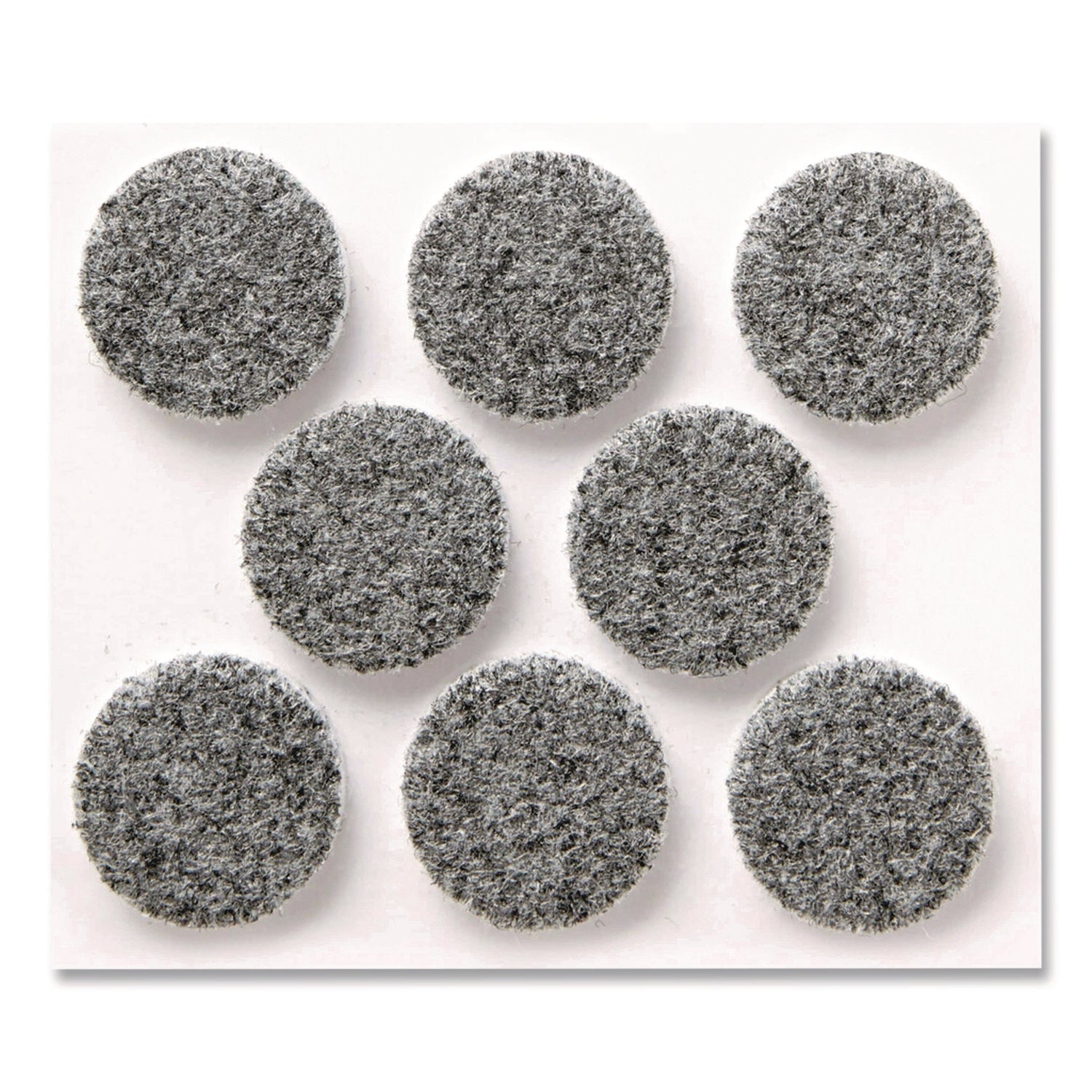 Scotch™ Felt Pad Protectors, 1" Diameter, Gray, 16/Pack