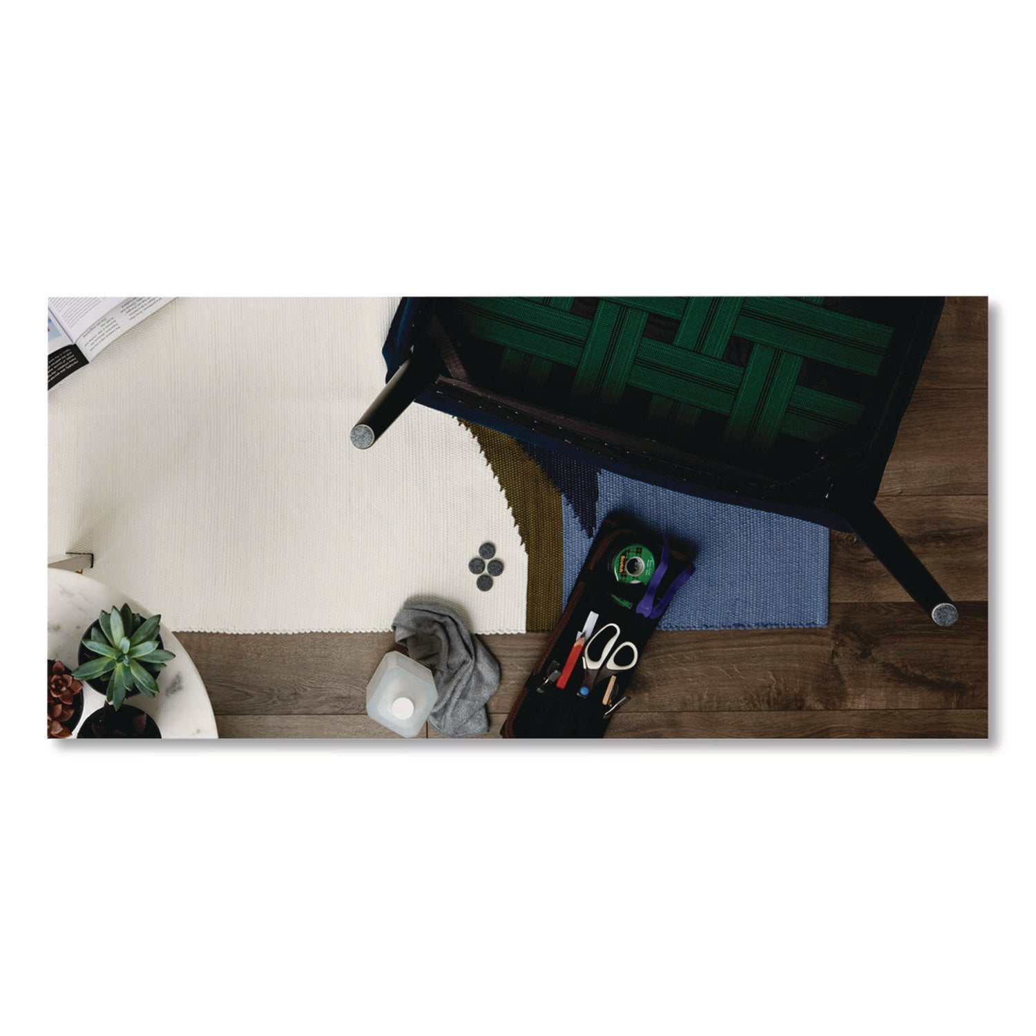 Scotch™ Felt Pad Protectors, 1" Diameter, Gray, 16/Pack