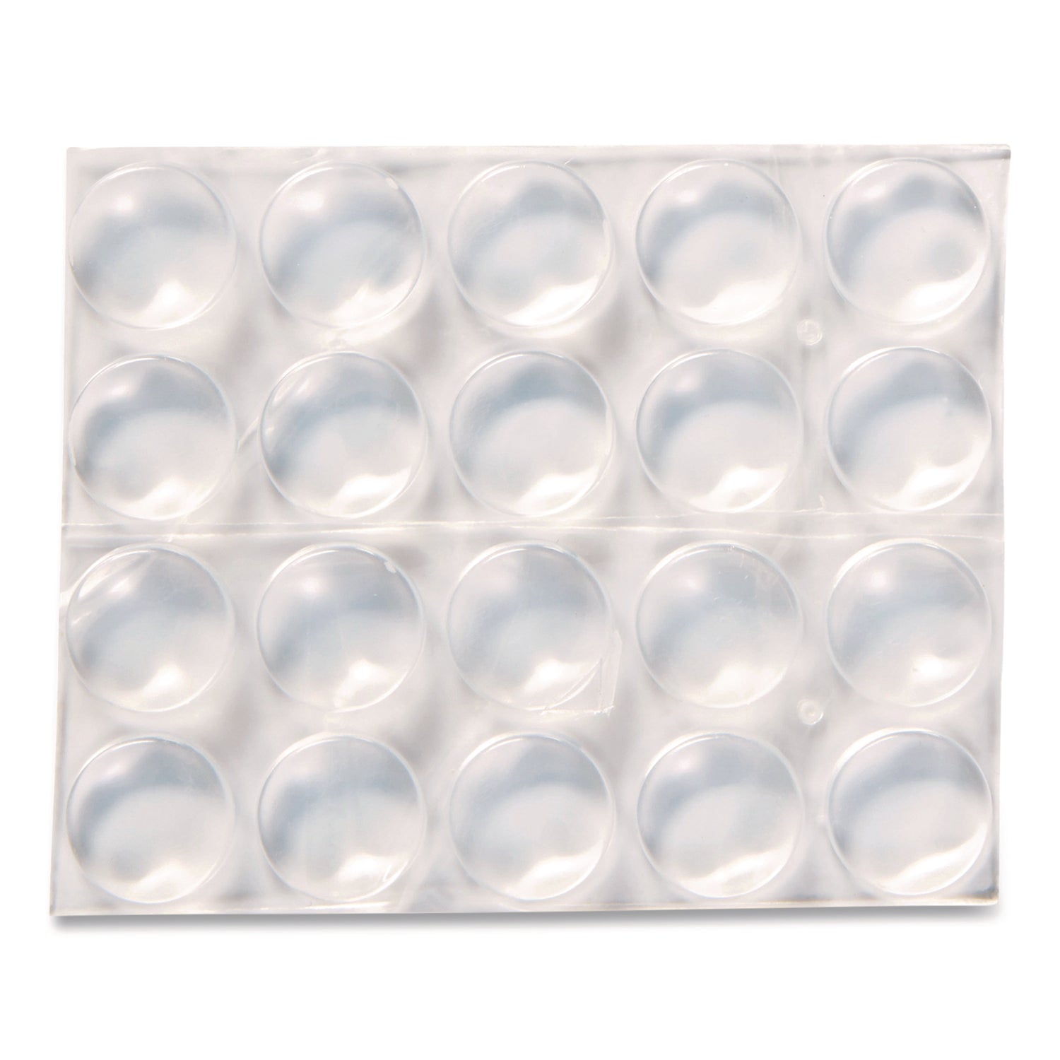Scotch™ Bumpers, 0.5" dia, Clear, 40/Pack