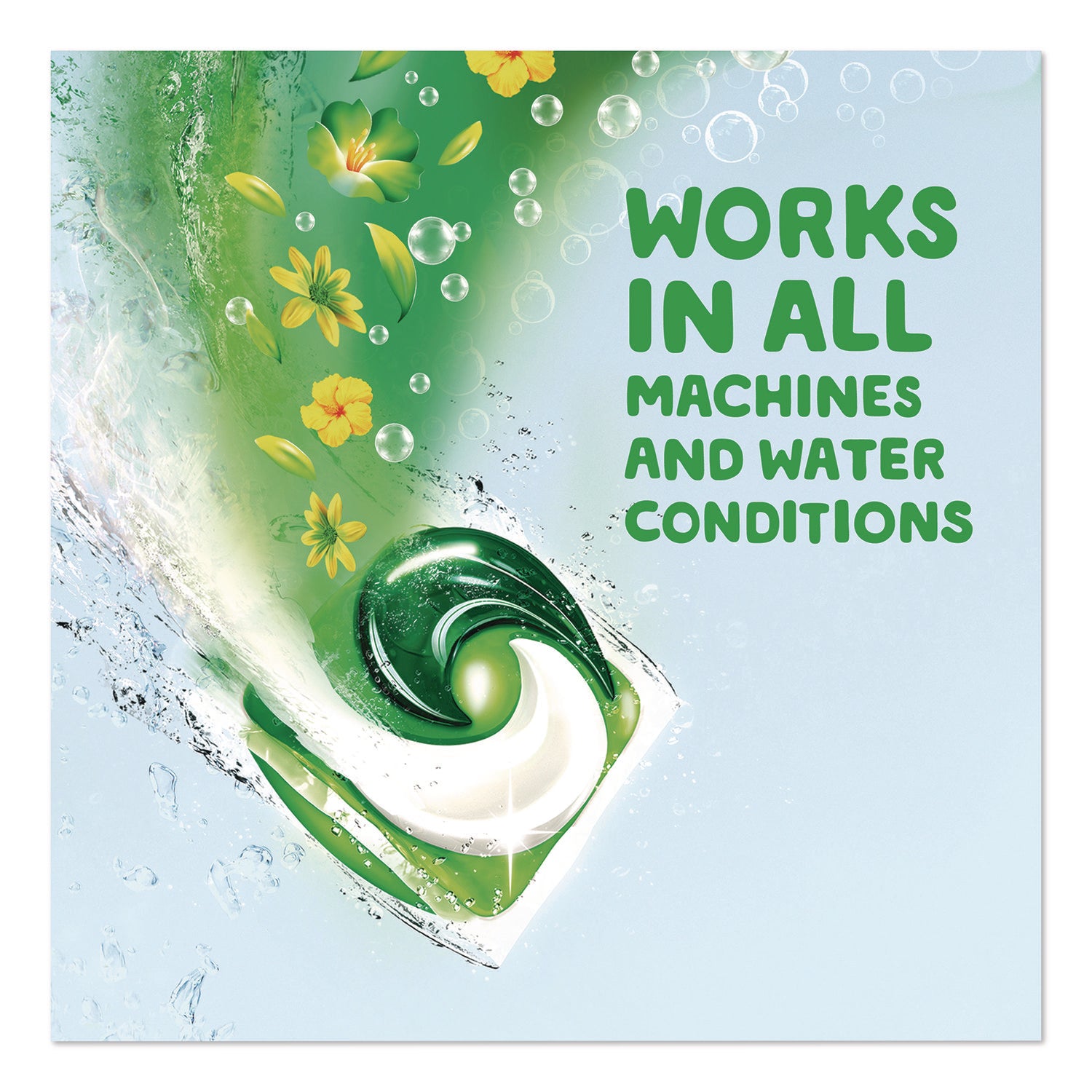 Gain® Flings Detergent Pods, Original, 112 Pods, 80 oz Tub