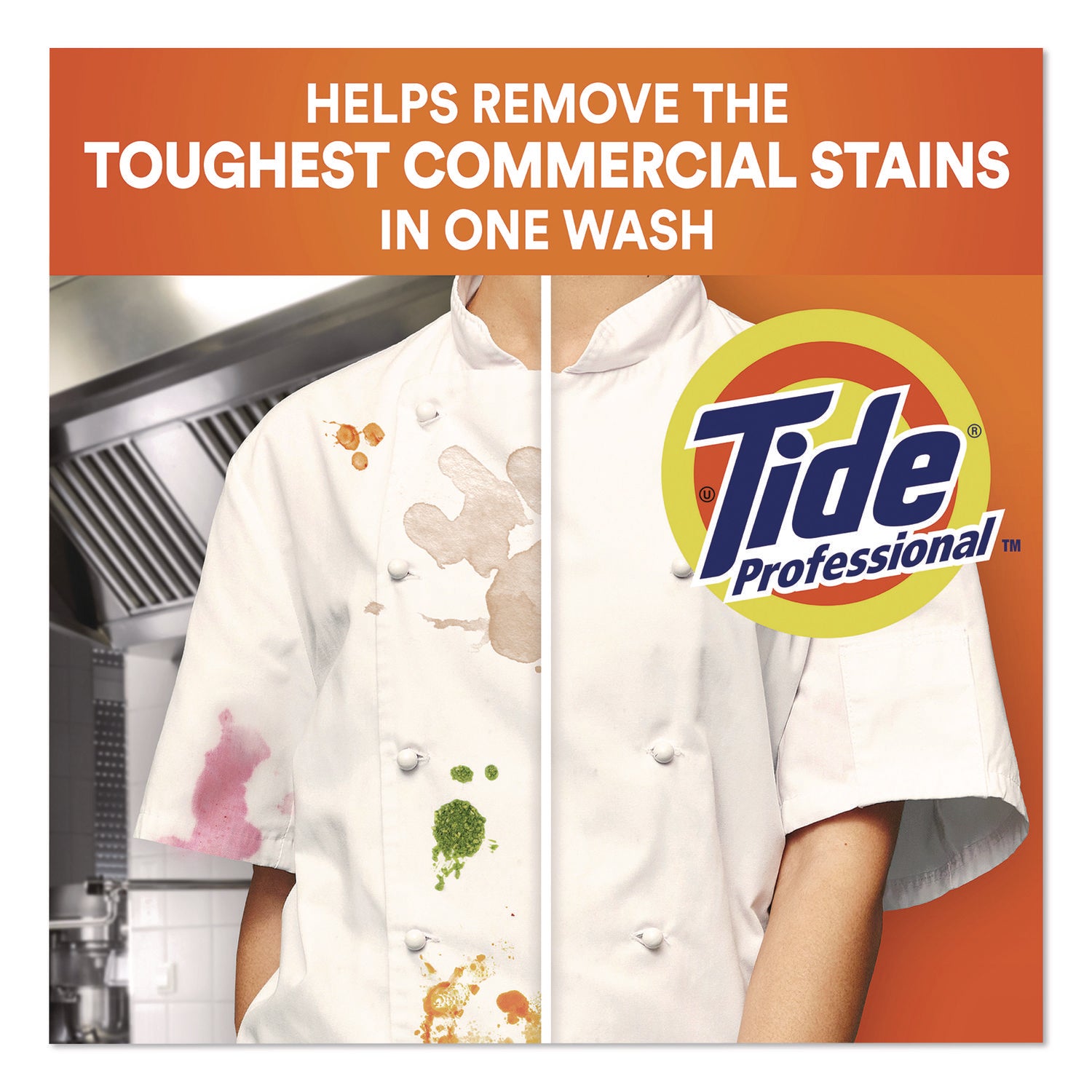 Tide® Professional™ Commercial HE Liquid Laundry Detergent, 129 Loads, 170 oz Plastic Bottle with Dispensing Tap