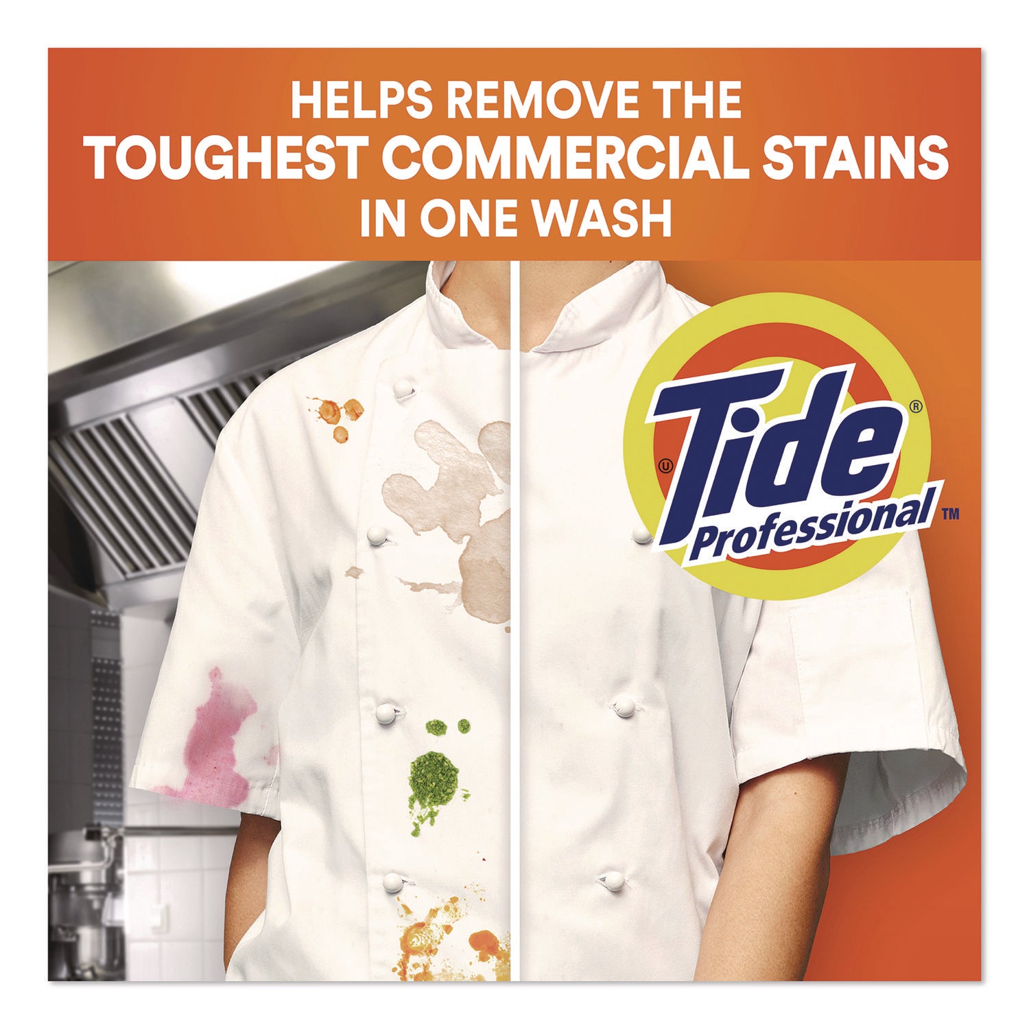 Tide® Professional™ Commercial Power PODS Laundry Detergent, 63 Liquid Pods, 101 oz Tub