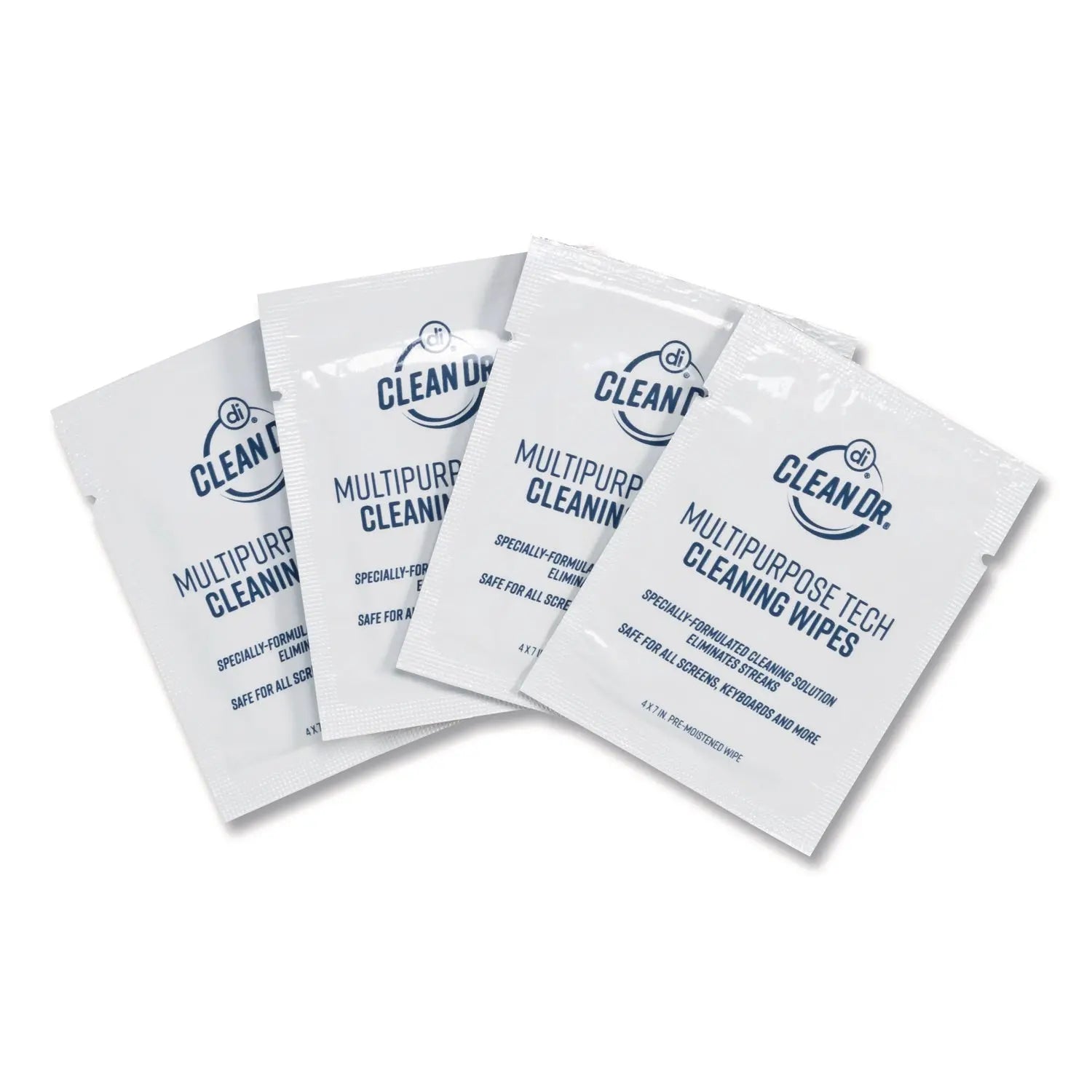 Digital Innovations ScreenDr Multipurpose Tech Cleaning Wipes, 10-Ply, 7 x 4, Unscented, White, 200/Pack Digital Innovations Flipcost