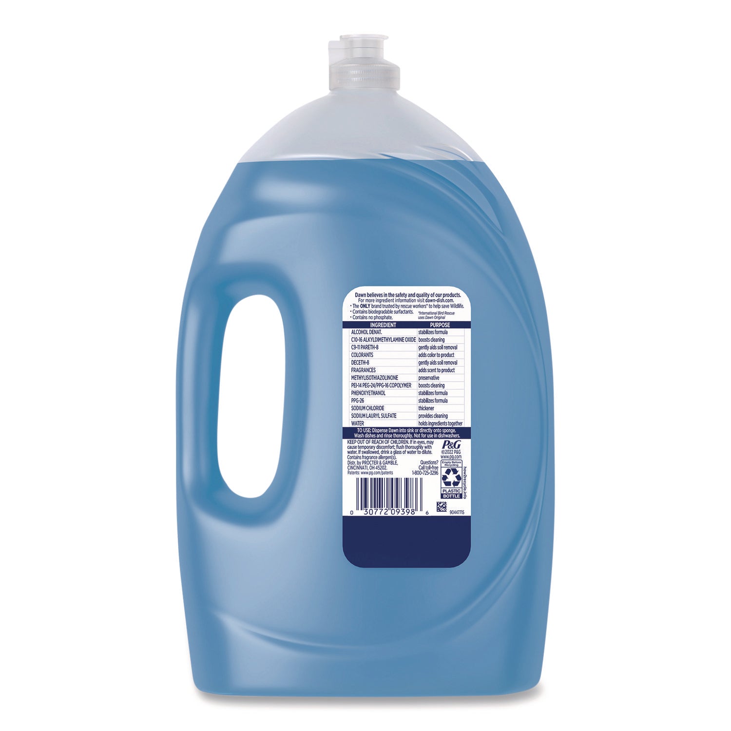 Dawn® Ultra Liquid Dish Detergent, Original Scent, 70 oz Bottle