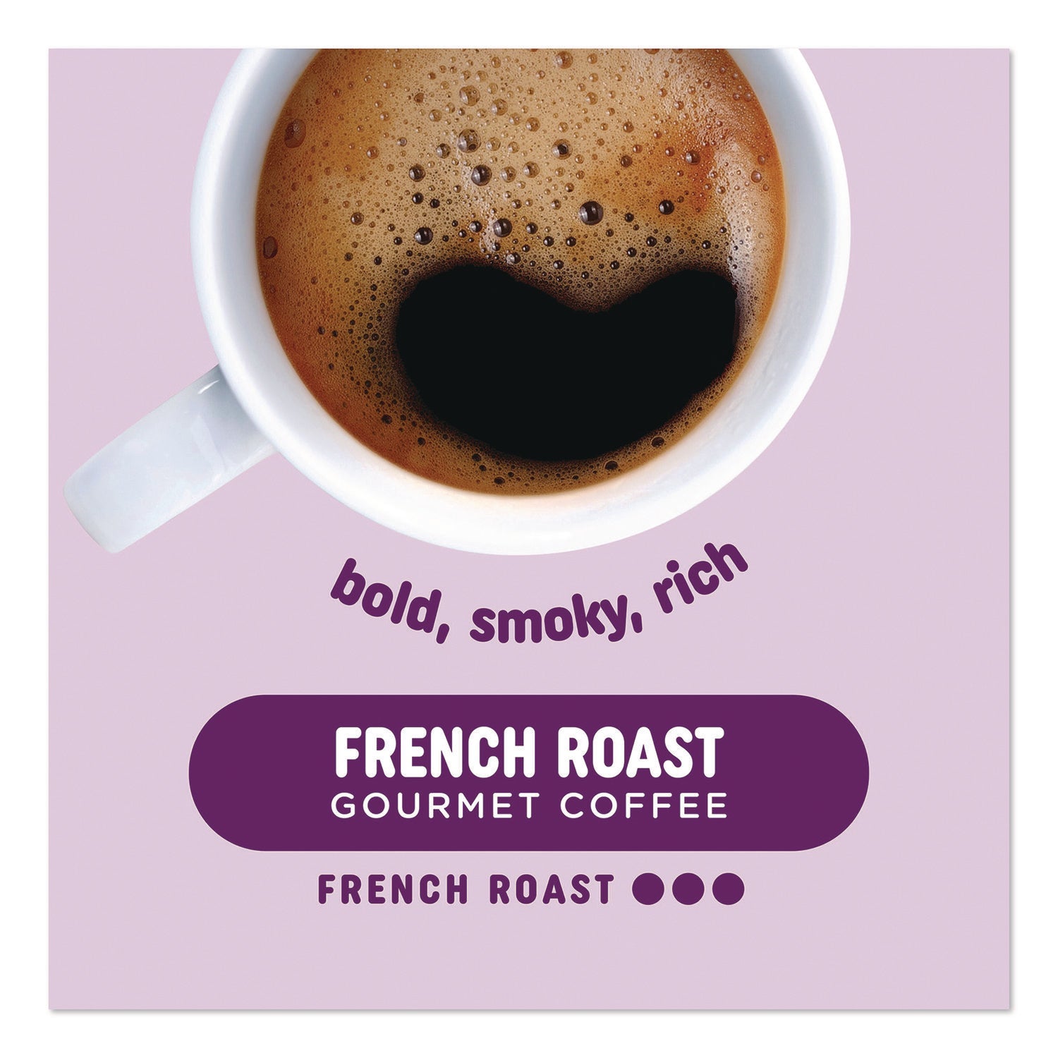 Pick Me Up Provisions™ French Roast Coffee K-Cups, 24/Box, 4 Boxes/Carton