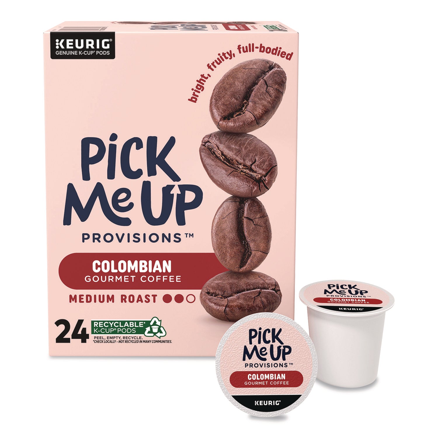 Pick Me Up Provisions™ Colombian Coffee K-Cups, 24/Box