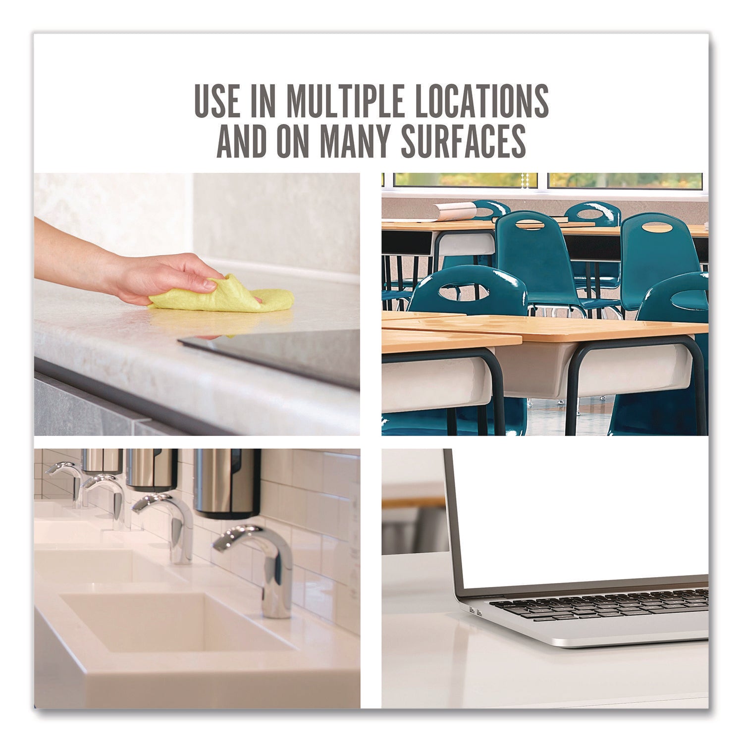 Perk™ Hello Eco Multi-Purpose Cleaner Refill, Citrus Scent, 1 gal Bottle