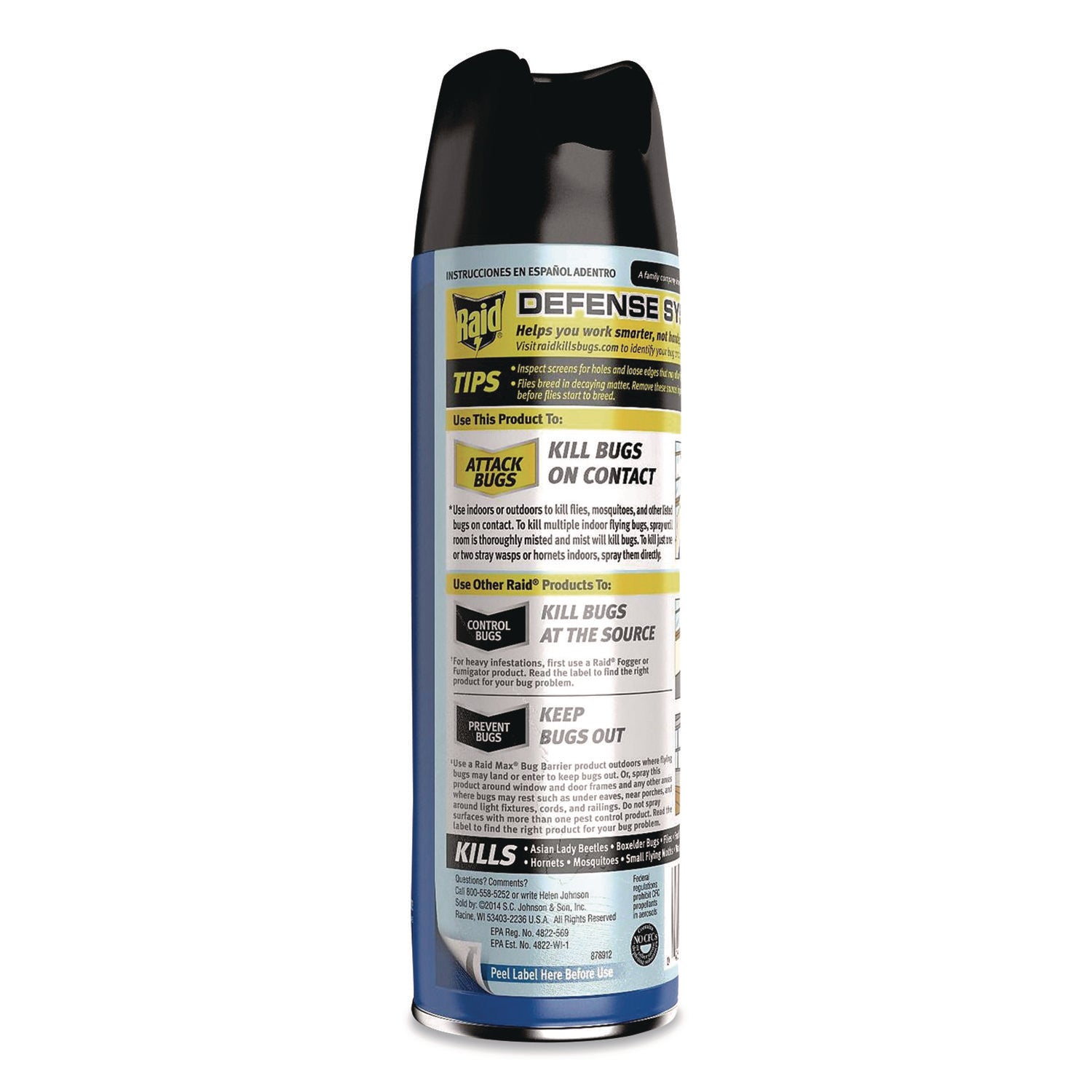 Raid® Flying Insect Killer, 15 oz Aerosol Spray