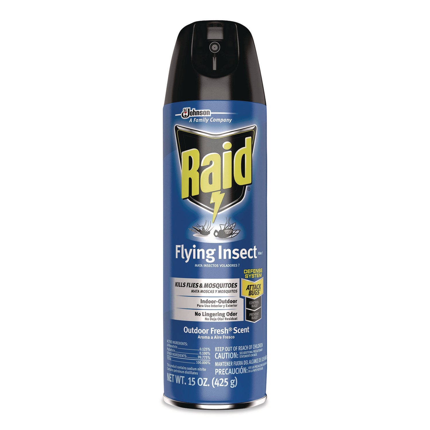 Raid® Flying Insect Killer, 15 oz Aerosol Spray