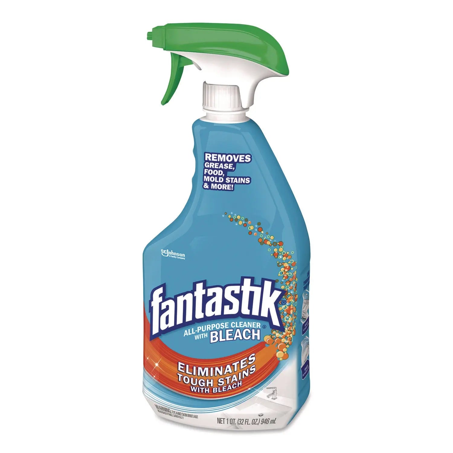 Fantastik® MAX MAX All-Purpose Cleaner with Bleach, Fresh Scent, 32 oz Spray Bottle Fantastik® MAX Flipcost