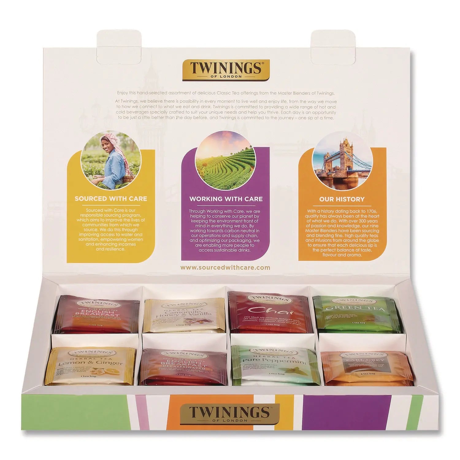 TWININGS® Classics Collection Assorted Tea Bags, 48/Box TWININGS® Flipcost