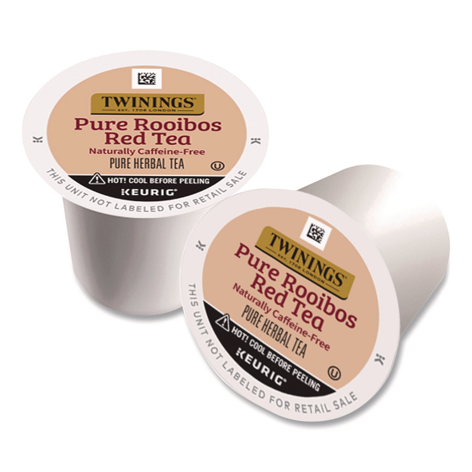TWININGS® Tea K-Cups, Pure Rooibos Red Tea, 0.12 oz, 24/Box