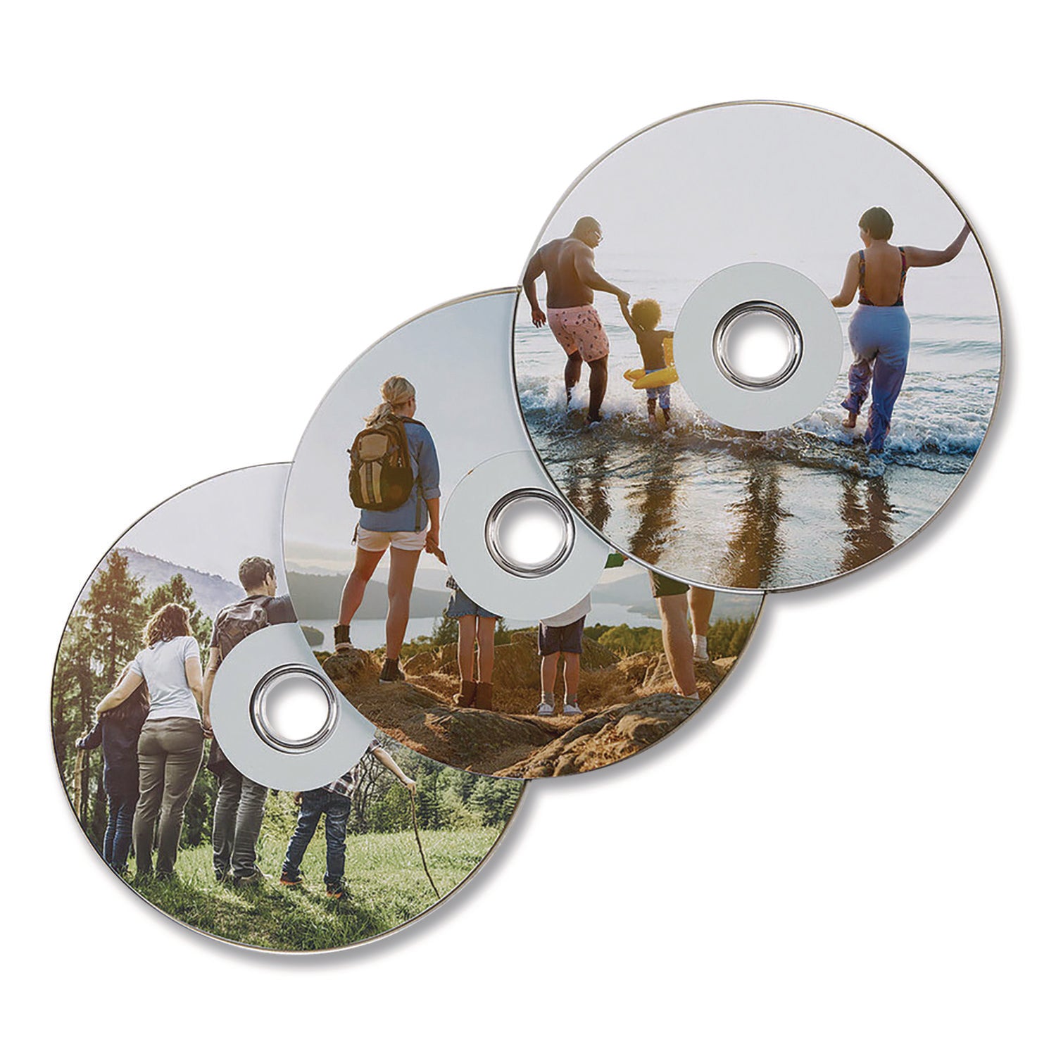 Verbatim® Inkjet Media Labels, Matte White, 50 Sheets/Pack