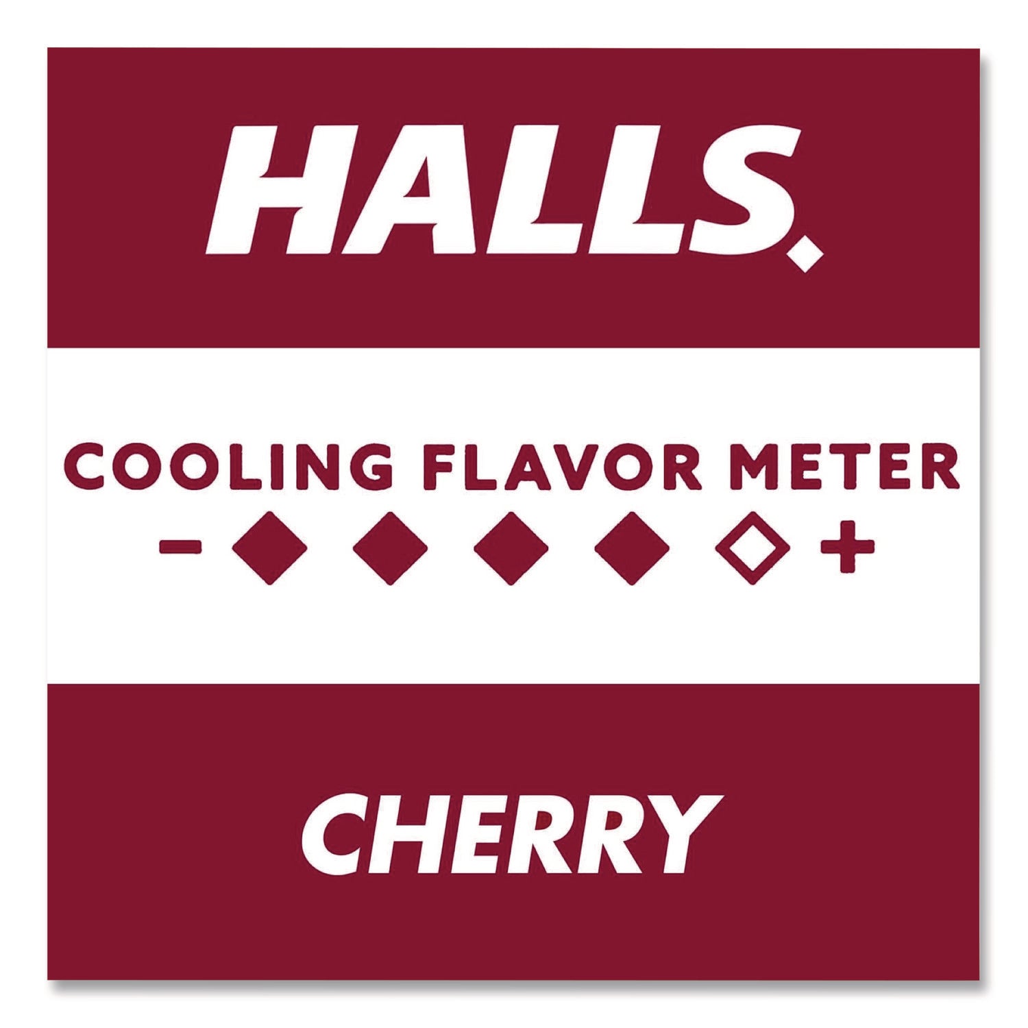 HALLS Relief Menthol Cough Suppressant - Oral Anesthetic, Cherry, 30/Pack