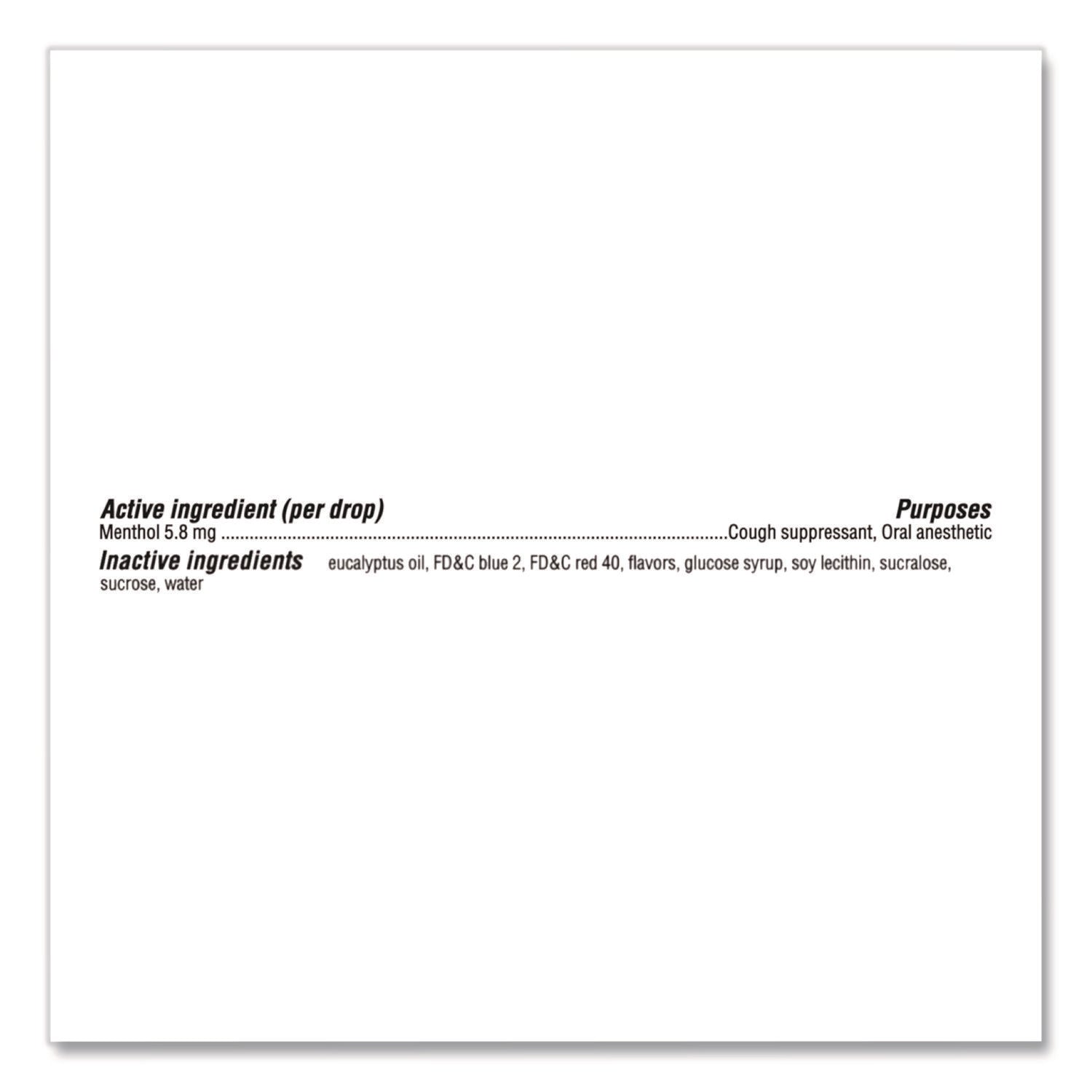 HALLS Relief Menthol Cough Suppressant - Oral Anesthetic, Cherry, 30/Pack