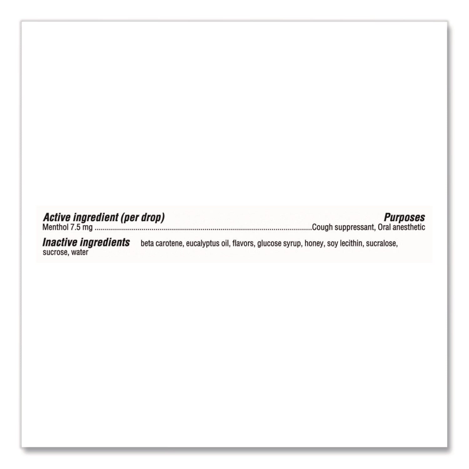 HALLS Relief Menthol cough Suppressant - Oral Anesthetic, Honey Lemon, 30/Pack