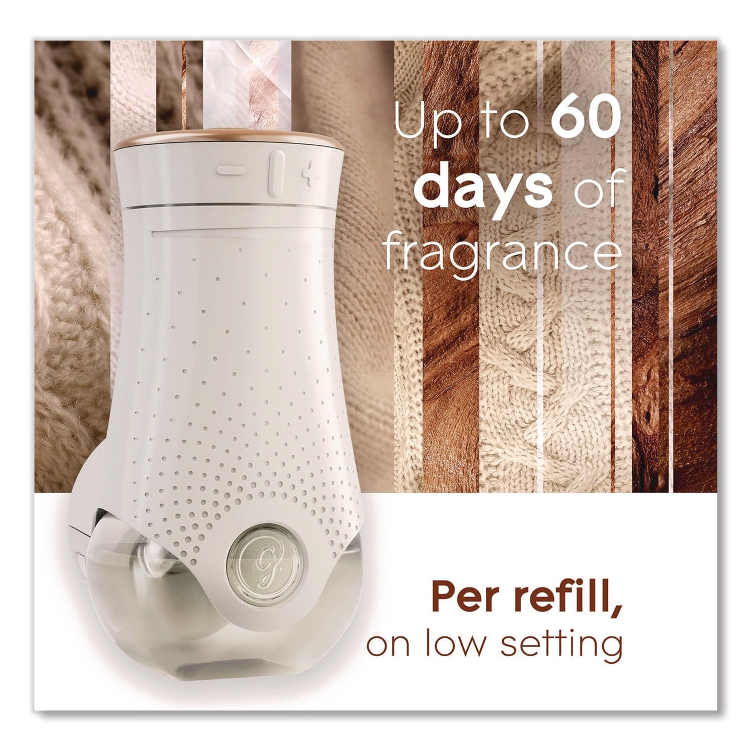 Glade® Plugin Scented Oil Refill, Cashmere Woods, 0.67 oz, 5/Pack