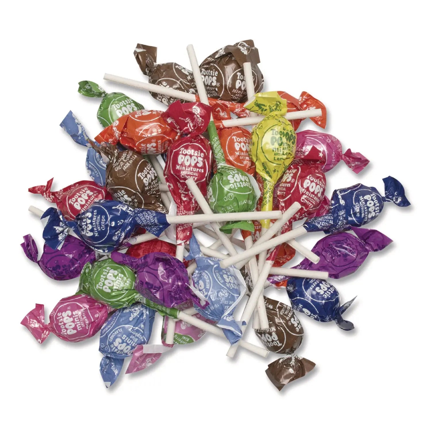 Tootsie Roll® Pops Minis, Assorted Flavors, 36 oz Bag, 200 Pieces Tootsie Roll® Flipcost