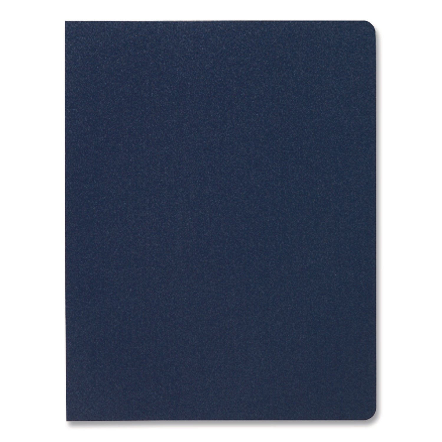 Swingline® GBC® Solids Presentation Covers for Binding Systems, Unpunched, 11 x 8.75, Navy, 25/Pack