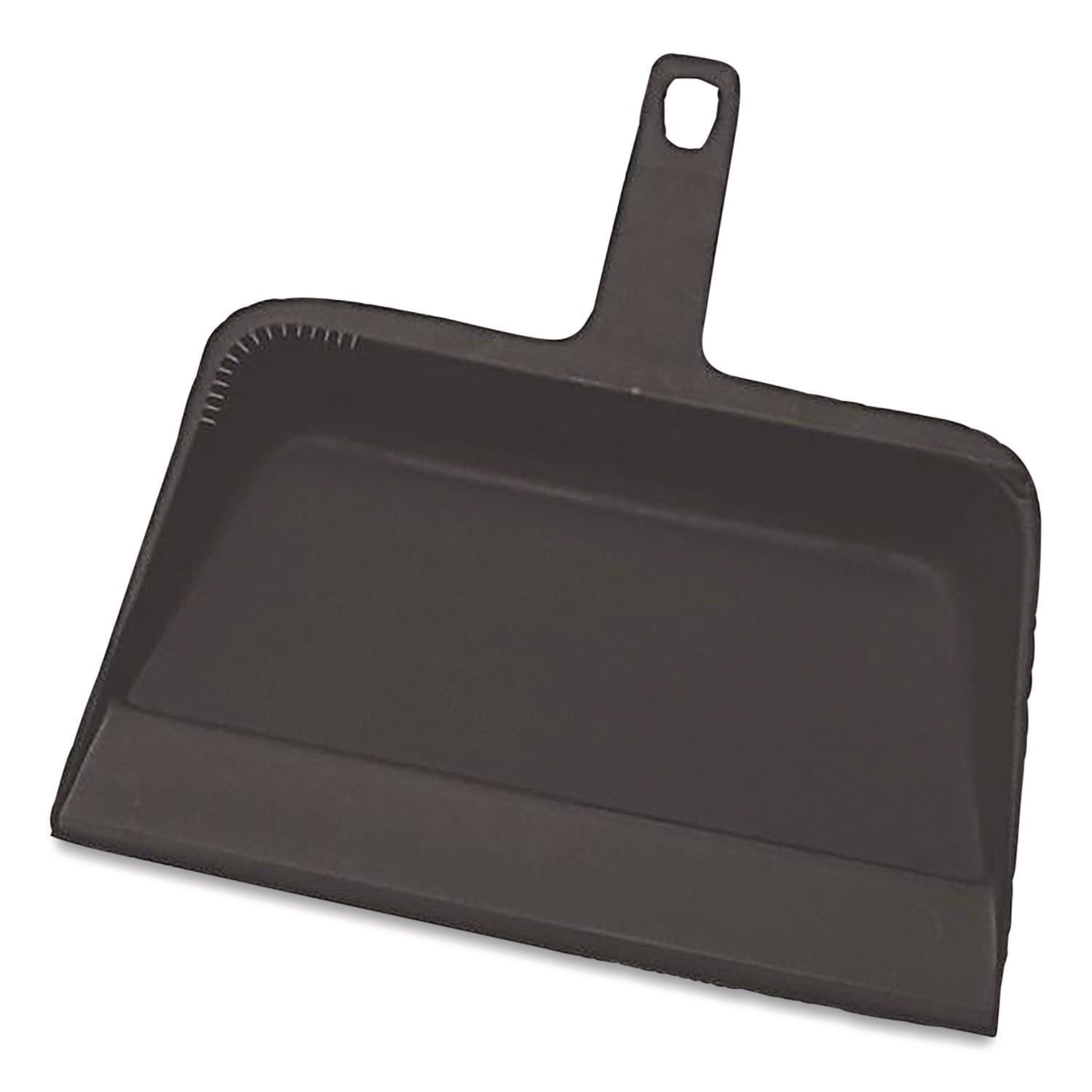 Impact® Value-Plus Dustpan, 12" x 11", Polypropylene, Black